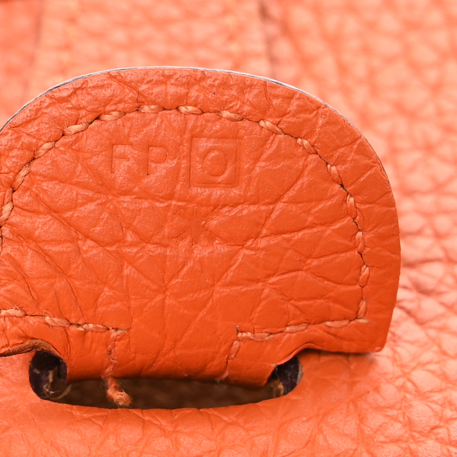 Hermes Taurillon Clemence Evelyne III PM Orange 7 of 12