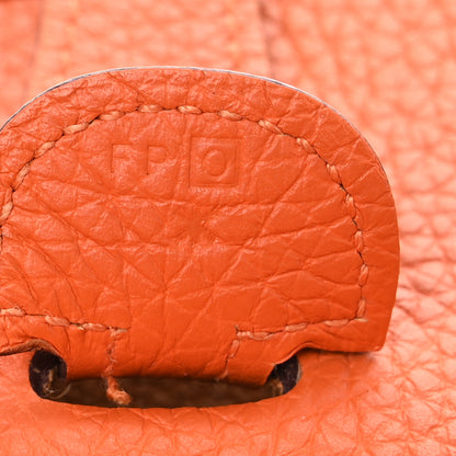Hermes Taurillon Clemence Evelyne III PM Orange 7 of 12
