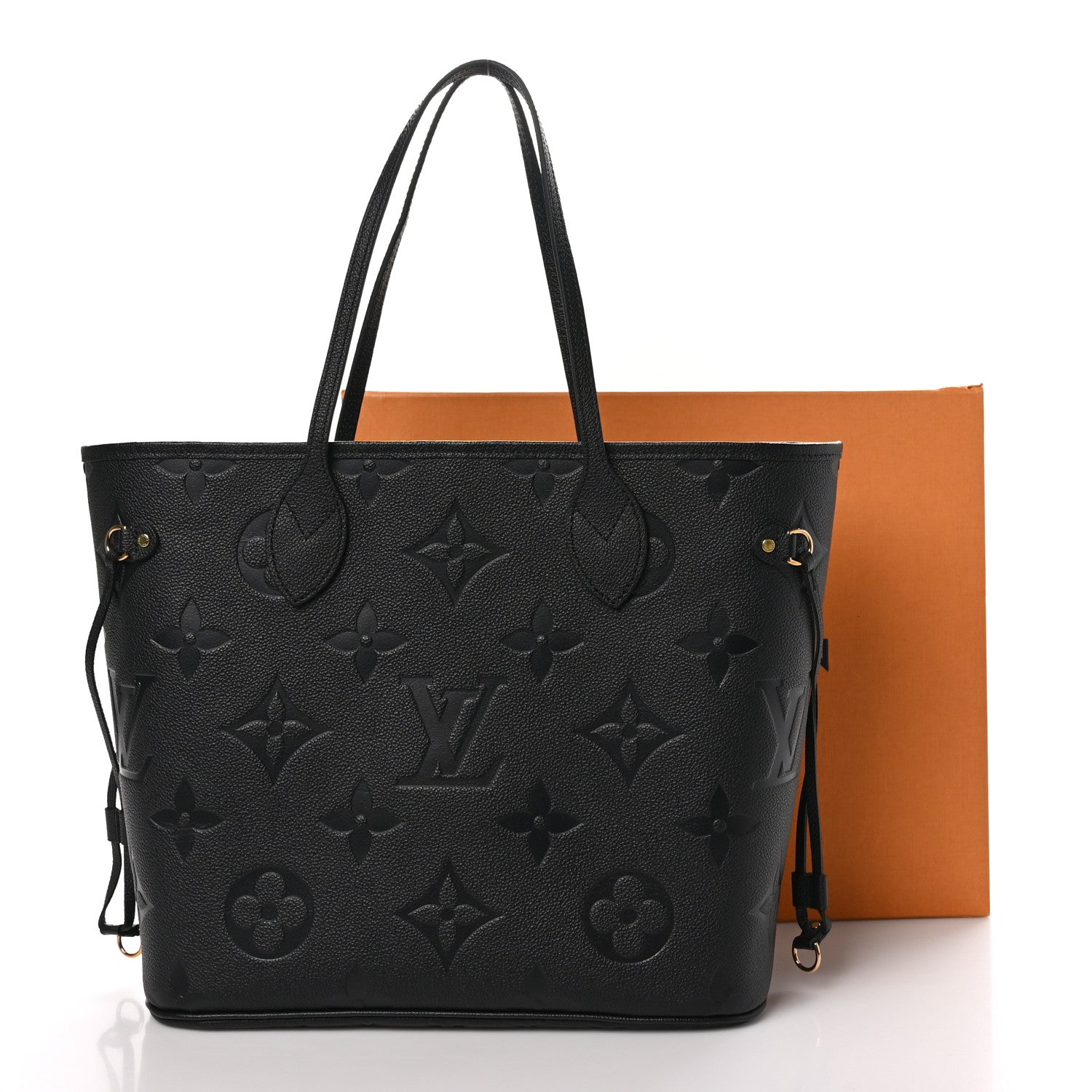 Louis Vuitton Empreinte Monogram Giant Neverfull MM Black 11 of 11