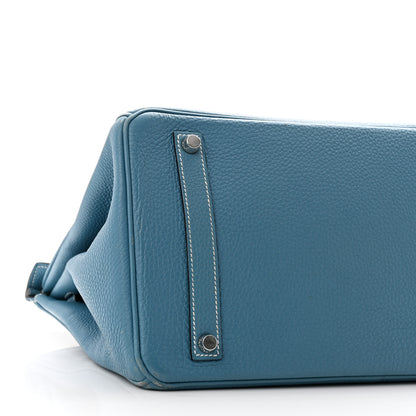 Hermes Togo BIRKIN 35 Blue Jean 9 of 10