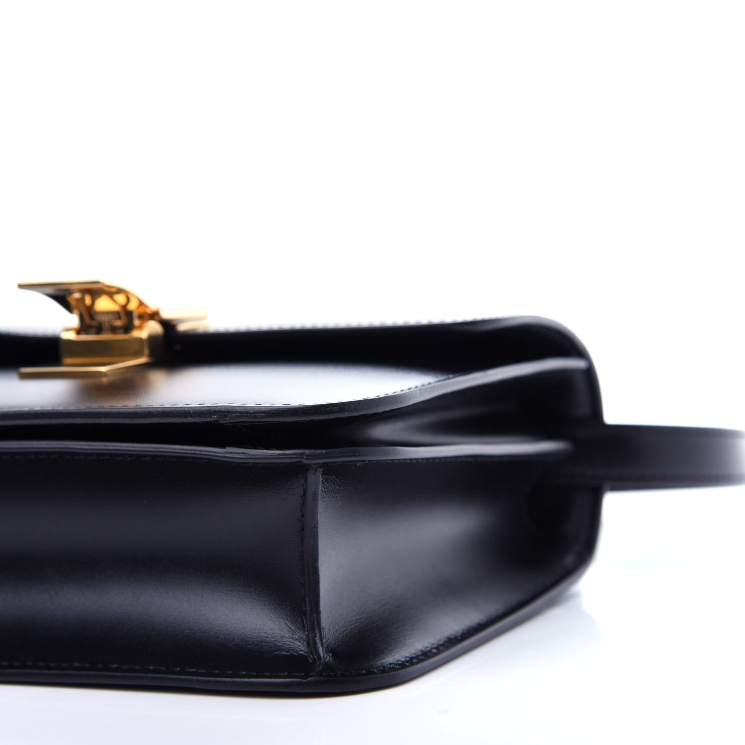Celine Box Calfskin Teen Classic Box Flap Bag Black 8 of 9