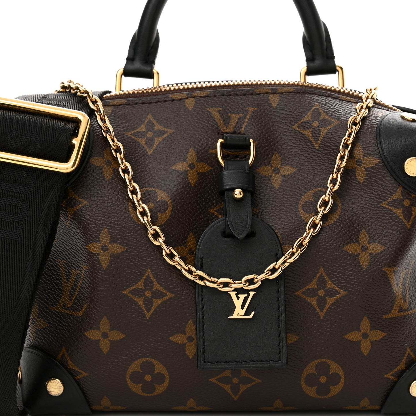 Monogram Petite Malle Souple Black