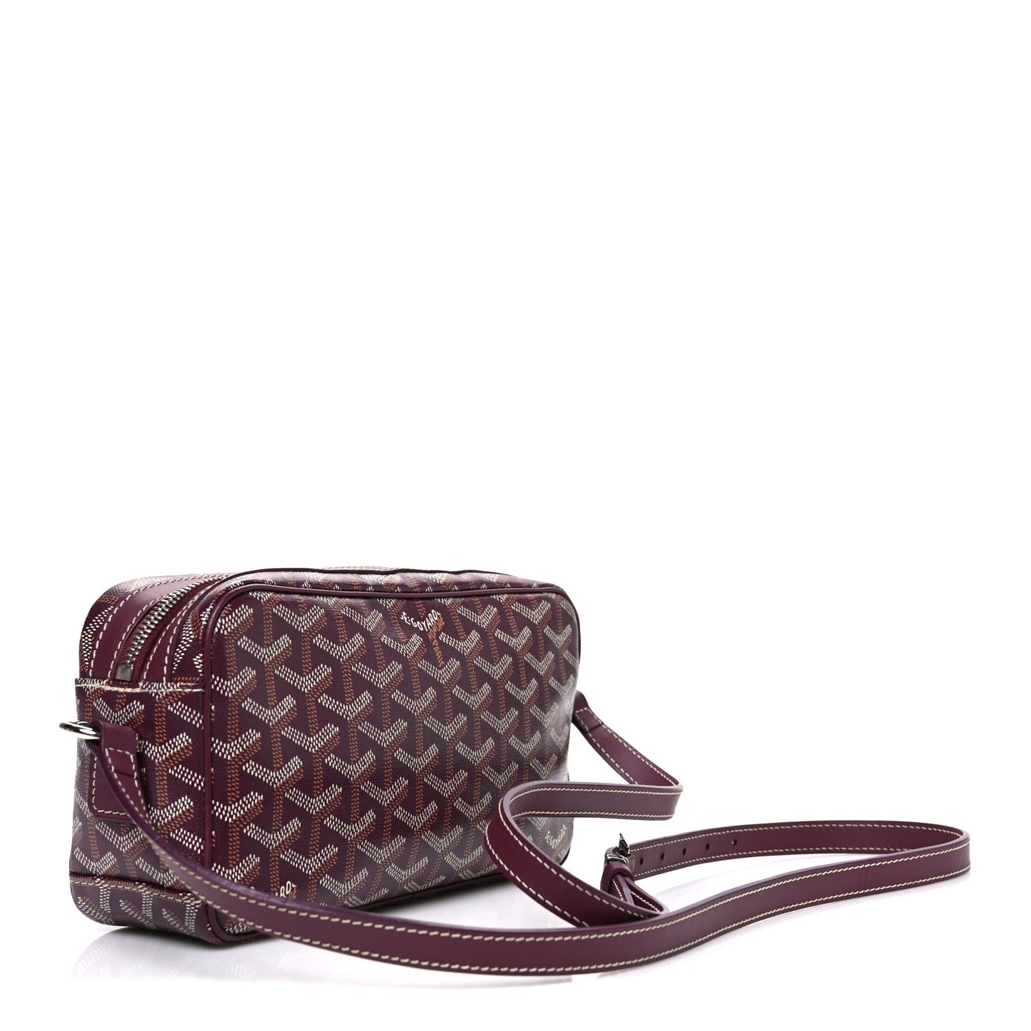 Goyardine Sac Cap Vert Burgundy
