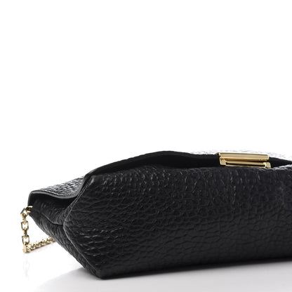 Burberry Signature Grain Medium Mildenhall Crossbody Bag Black 6 of 13