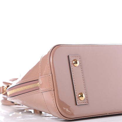 Louis Vuitton Vernis Alma BB Rose Velours 6 of 9