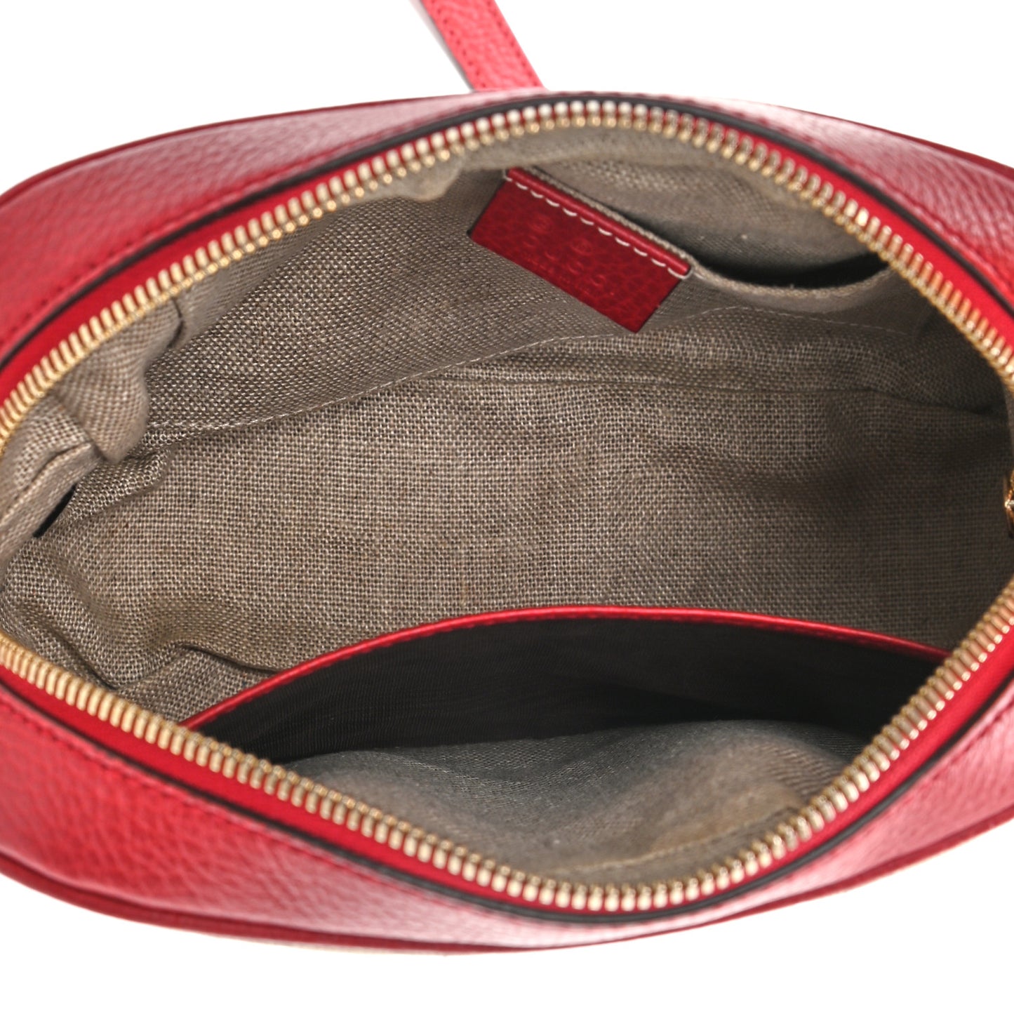 Monogram Mini Bree Messenger Bag Red