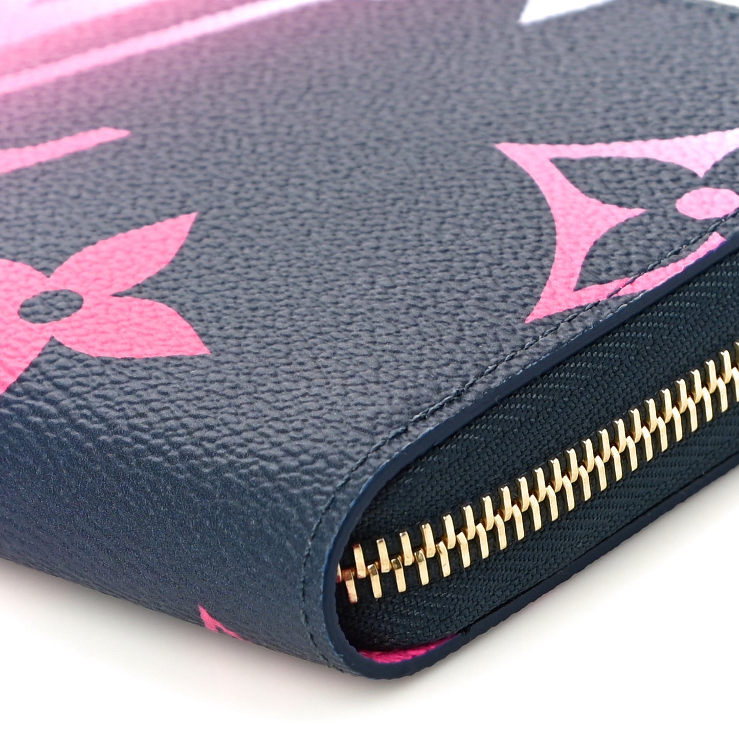 Monogram Giant Spring In The City Zippy Wallet Midnight Fuchsia