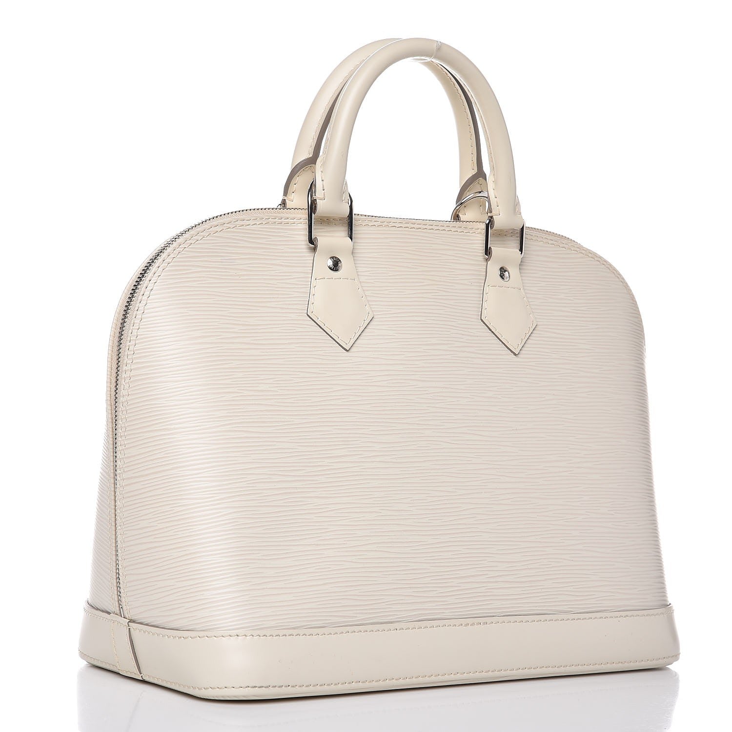 Louis Vuitton Epi Alma PM Ivory 3 of 9