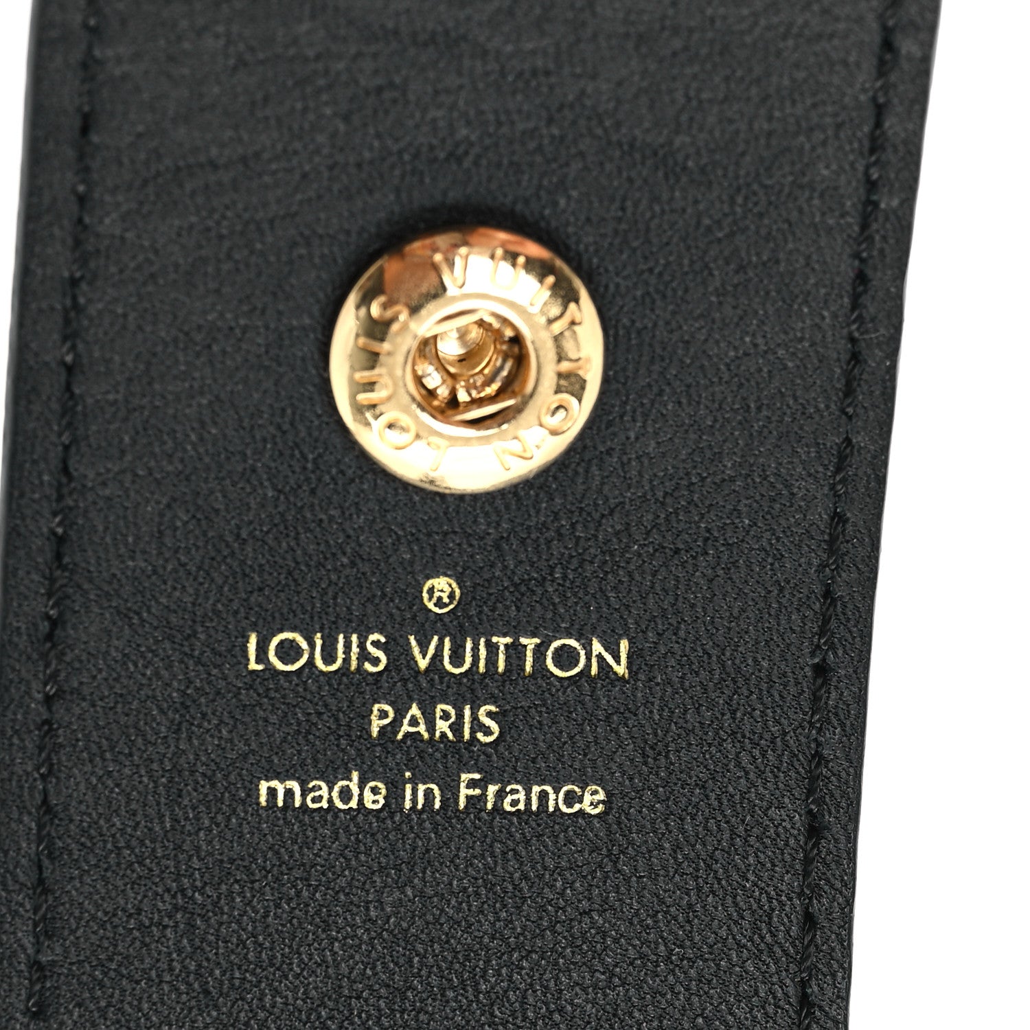Louis Vuitton Monogram Adjustable Bandouliere Shoulder Strap Black 3 of 4