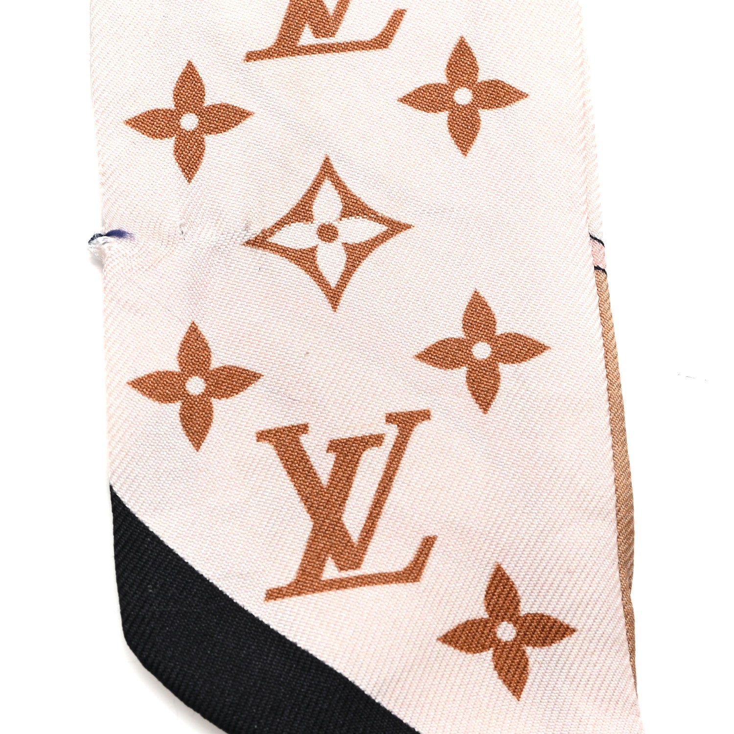 Louis Vuitton Silk Monogram LV Duality BB Bandeau Pink Beige 3 of 4