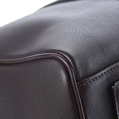 Louis Vuitton Calfskin SC Bag GM Chocolate 11 of 12