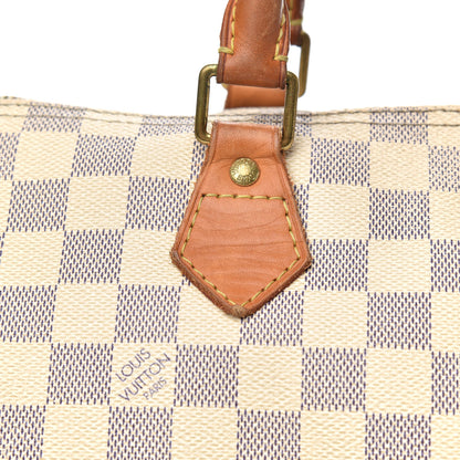 Louis Vuitton Damier Azur Speedy 30 14 of 19