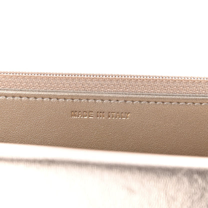 Chanel Metallic Lambskin Quilted Trendy CC Wallet On Chain WOC Gold 7 of 9