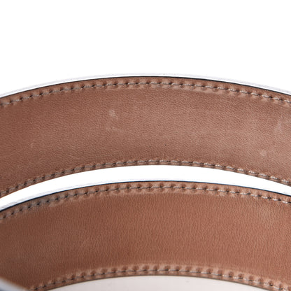 Gucci Calfskin Crystal Interlocking G Belt 90 36 Black 6 of 7