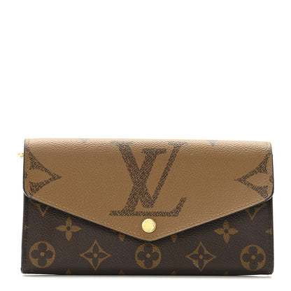 Louis Vuitton Reverse Monogram Giant Sarah Wallet 1 of 13