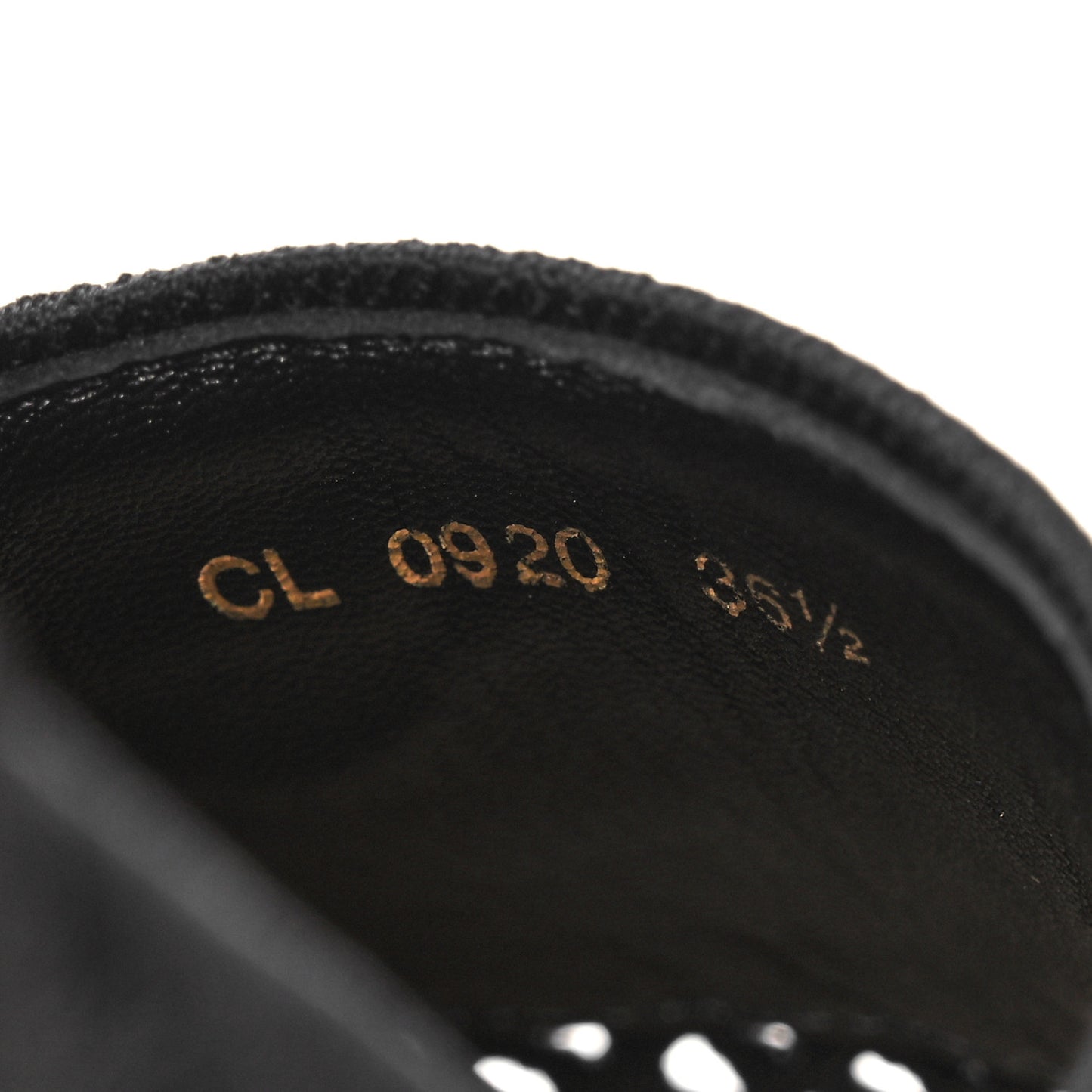 Canvas Embroidered Perforated Granville Espadrille 36.5 Black