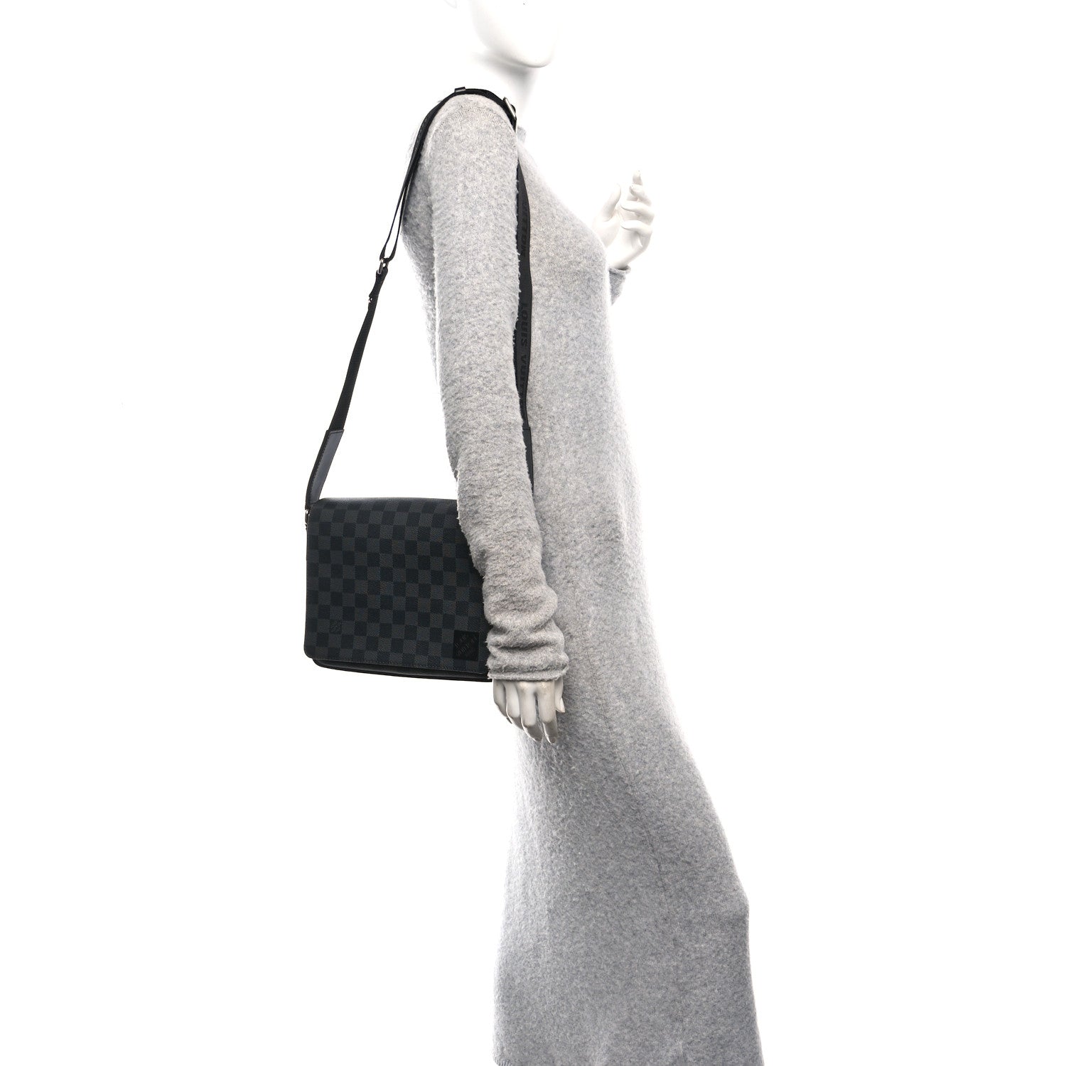 Louis Vuitton Damier Graphite District PM NM 2 of 10