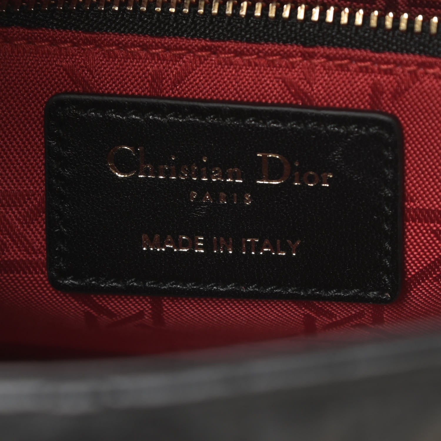 Christian Dior Lambskin Cannage Small My ABCDior Lady Dior Black 6 of 13