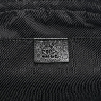 Gucci Guccissima Nylon Belt Bag  Black 6 of 10