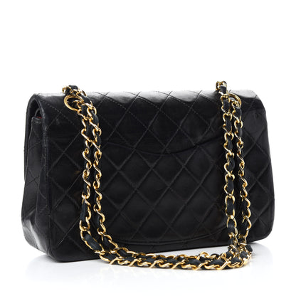 Chanel Lambskin Quilted Small Double Flap Black 3 of 18