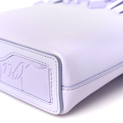 Christian Louboutin Calfskin Empire Spike Studded Mini North South Cabata Tote Lilac Smoke 10 of 10