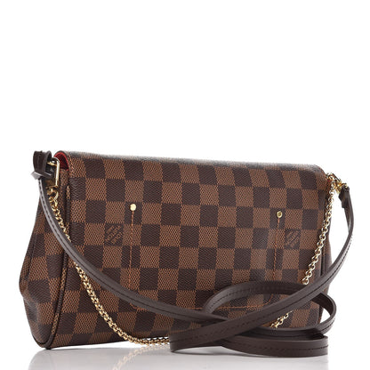 Louis Vuitton Damier Ebene Favorite MM 3 of 7