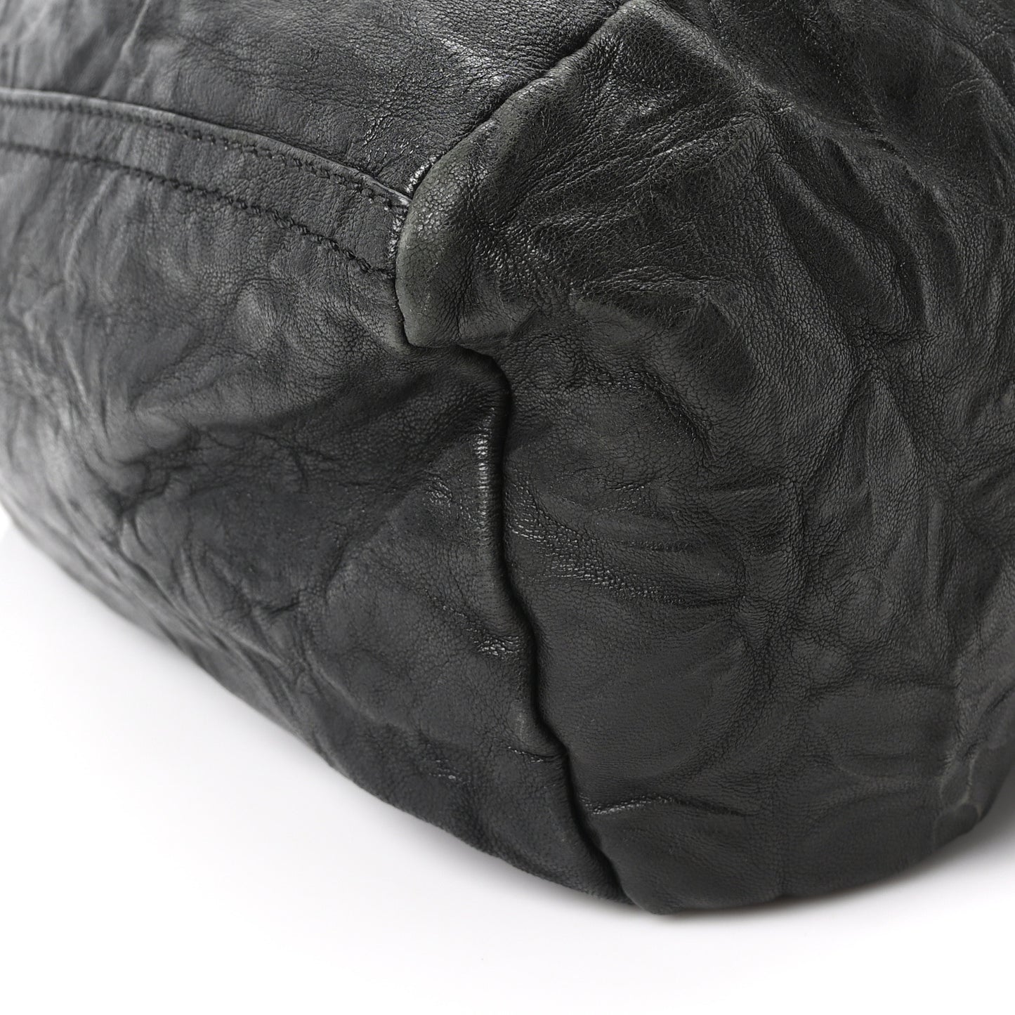 Tumbled Sheepskin Small Pandora Black