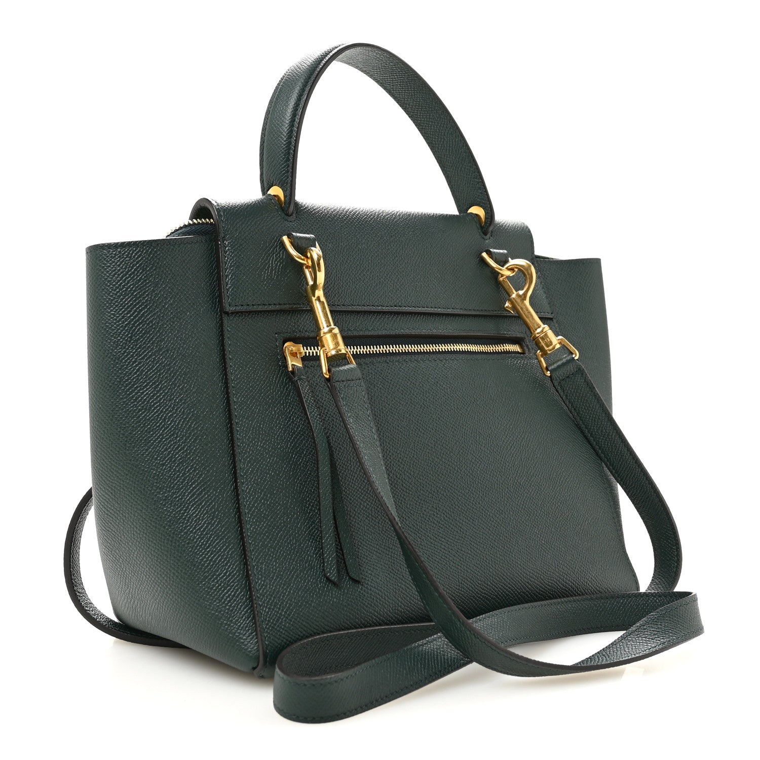 Celine Grained Calfskin Micro Belt Bag Amazone 3 of 12