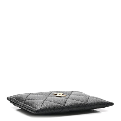 Chanel Caviar Quilted Card Holder Black 4 of 8