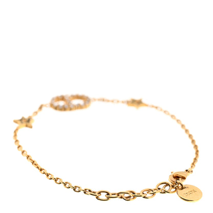 Christian Dior Crystal Clair D Lune Bracelet Gold 3 of 5