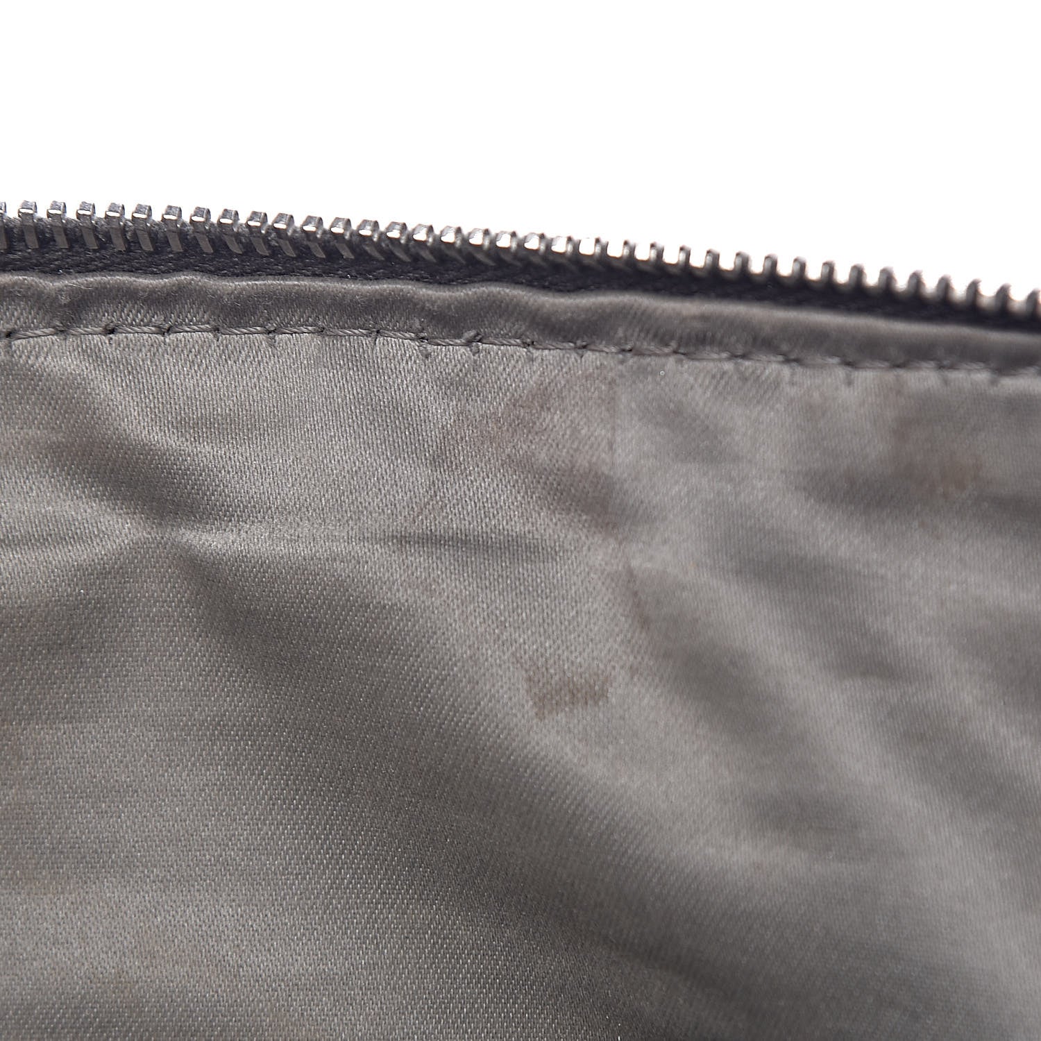 Chanel Distressed Lambskin Large Lady Braid Satchel Dark Grey 9 of 17