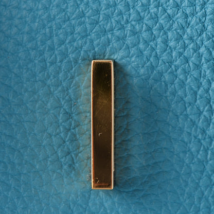 Hermes Togo Birkin 35 Turquoise 18 of 33