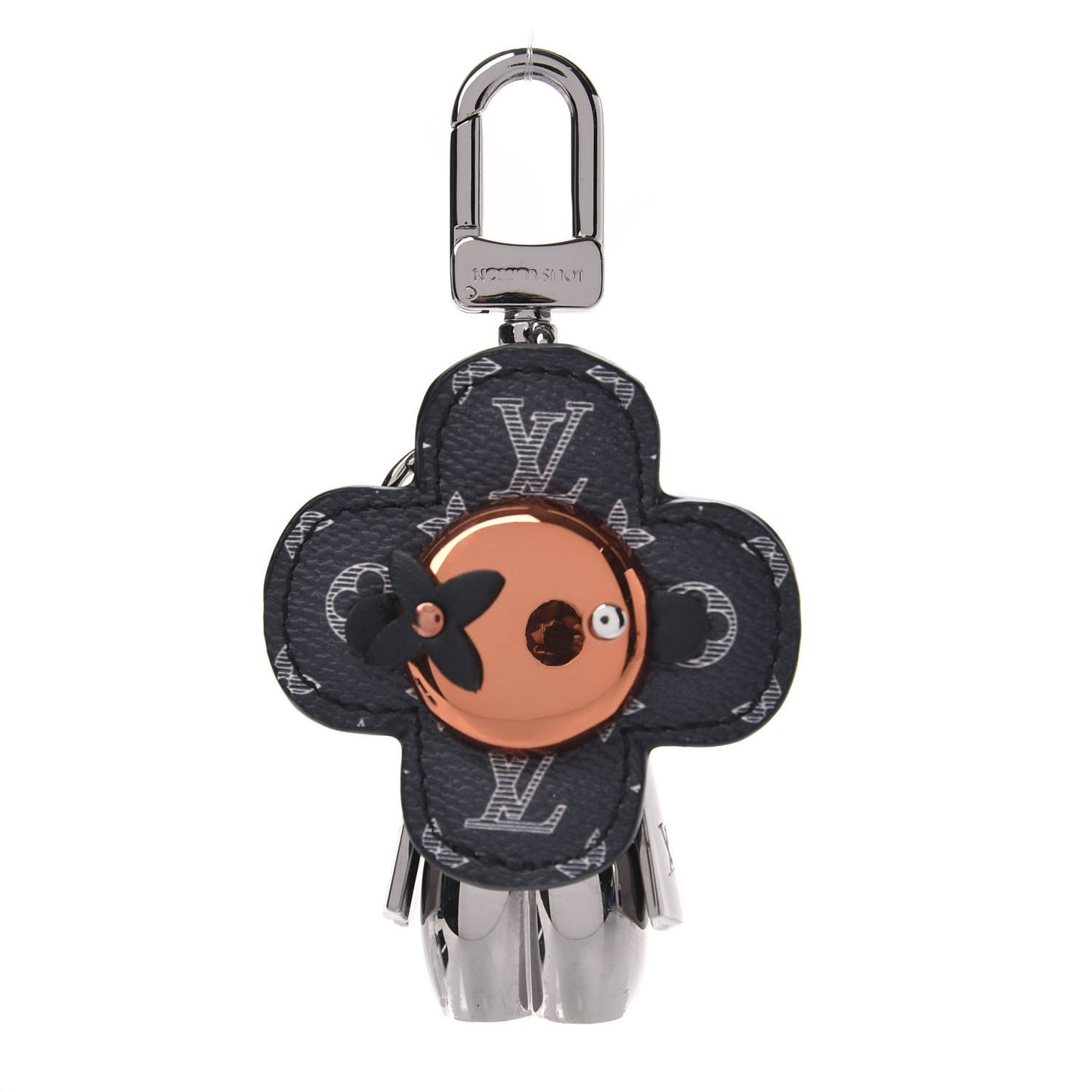 Monogram Vivienne Bag Charm Key Holder Ink