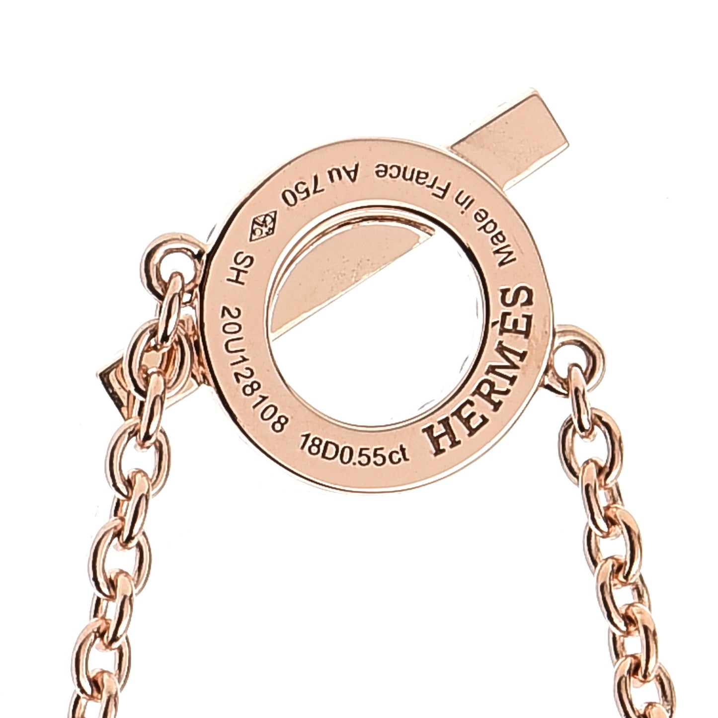 18K Rose Gold Diamond Finesse Bracelet SH