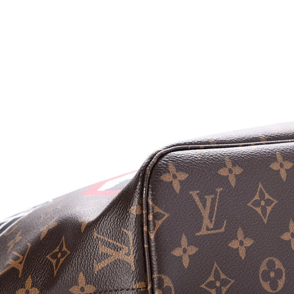 Louis Vuitton Monogram World Tour Neverfull MM 9 of 10