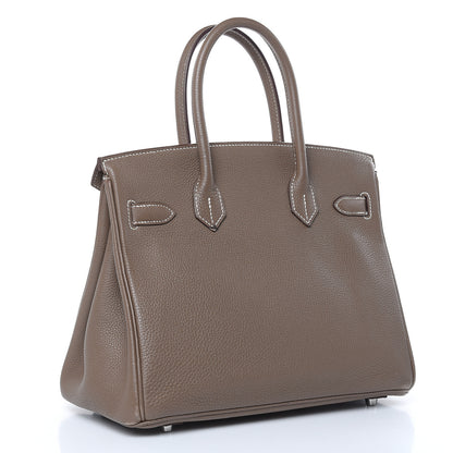 Hermes Togo Birkin 30 Etoupe 3 of 32