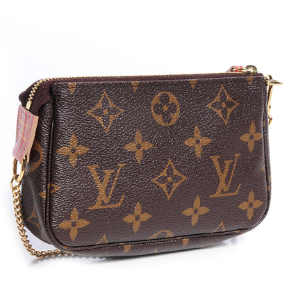 Louis Vuitton Monogram Trunks and Locks Mini Pochette Accessories 3 of 7