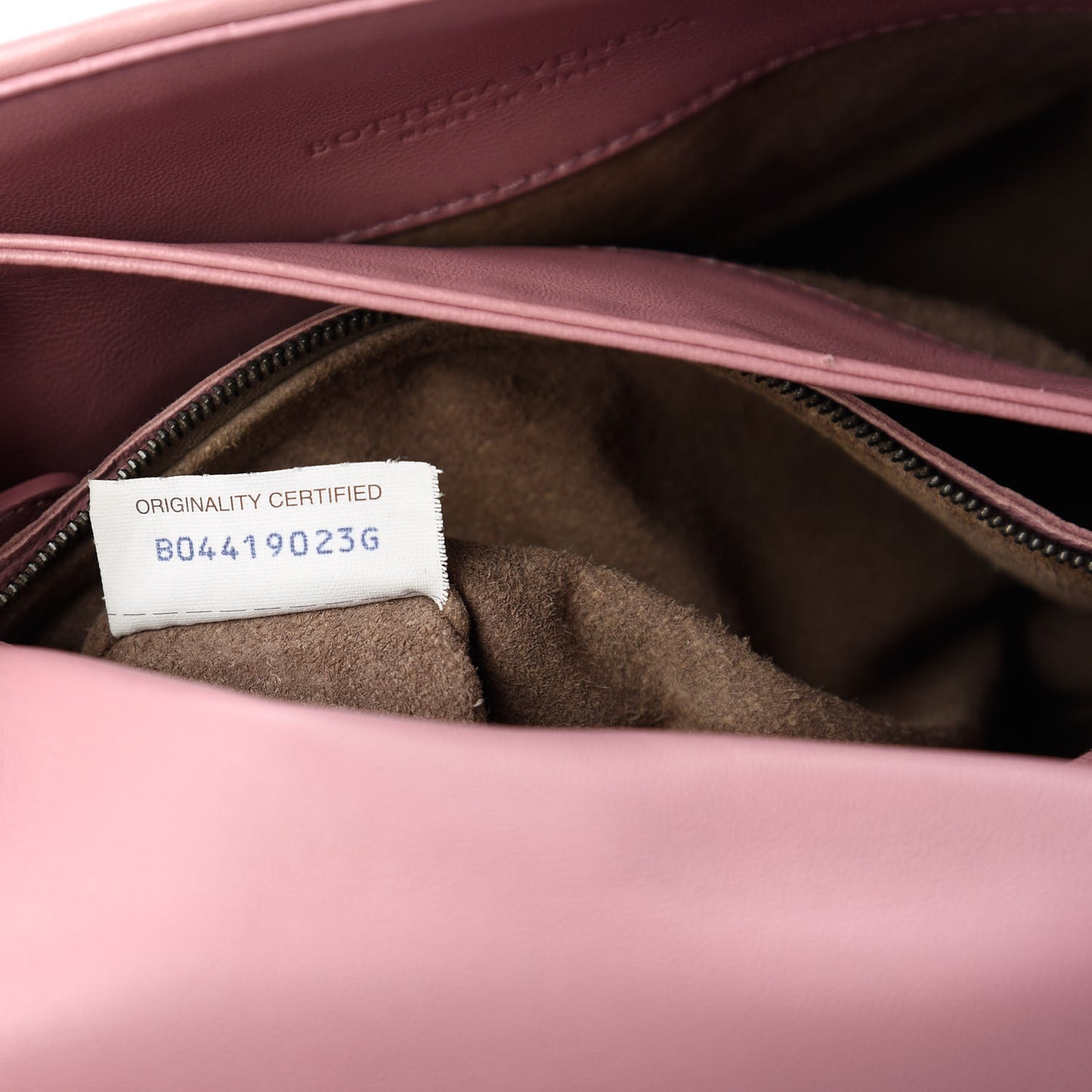 Nappa Intrecciato Small Olimpia Shoulder Bag Watteau
