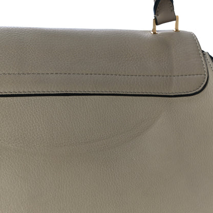 Celine Drummed Calfskin Suede Large Trapeze Sahara 21 of 26
