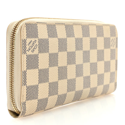 Louis Vuitton Damier Azur Zippy Wallet 3 of 6