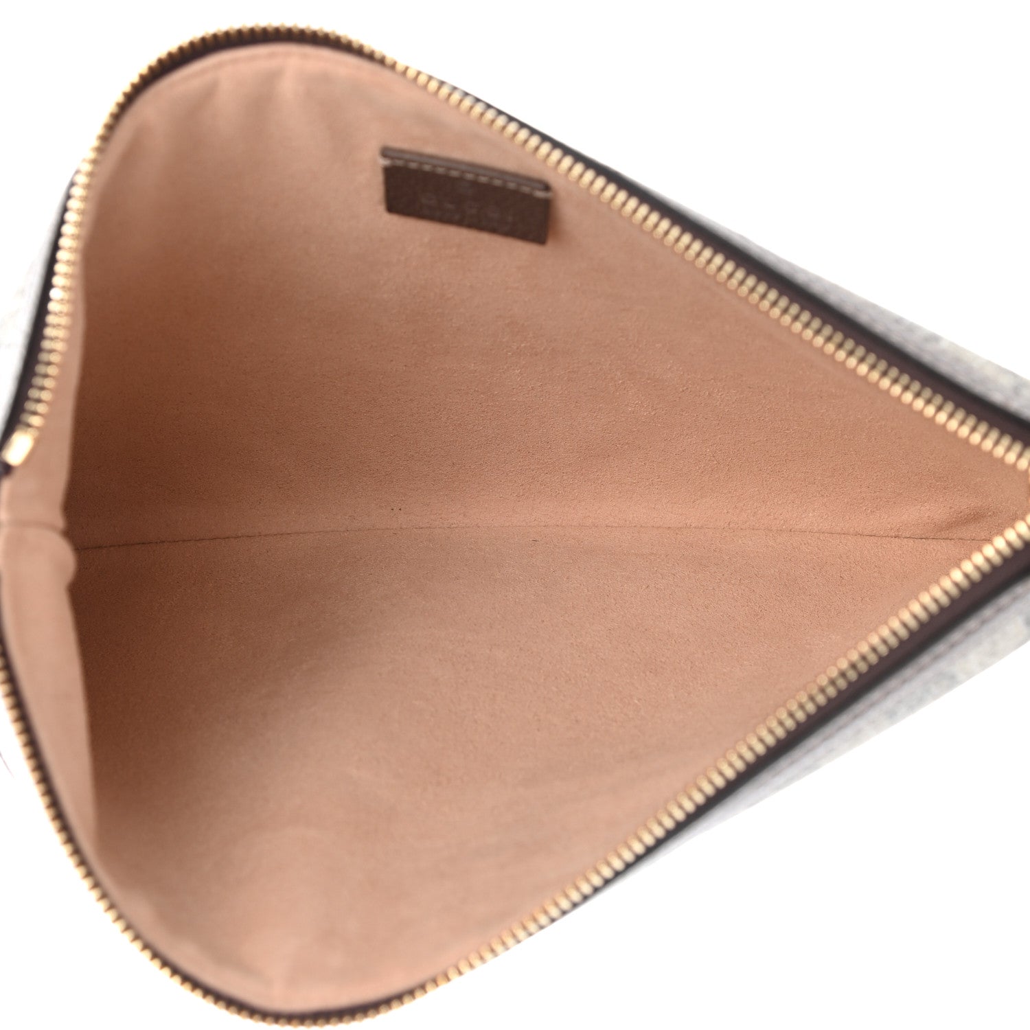 Gucci GG Supreme Monogram Large Ophidia Pouch Clutch Brown 5 of 10