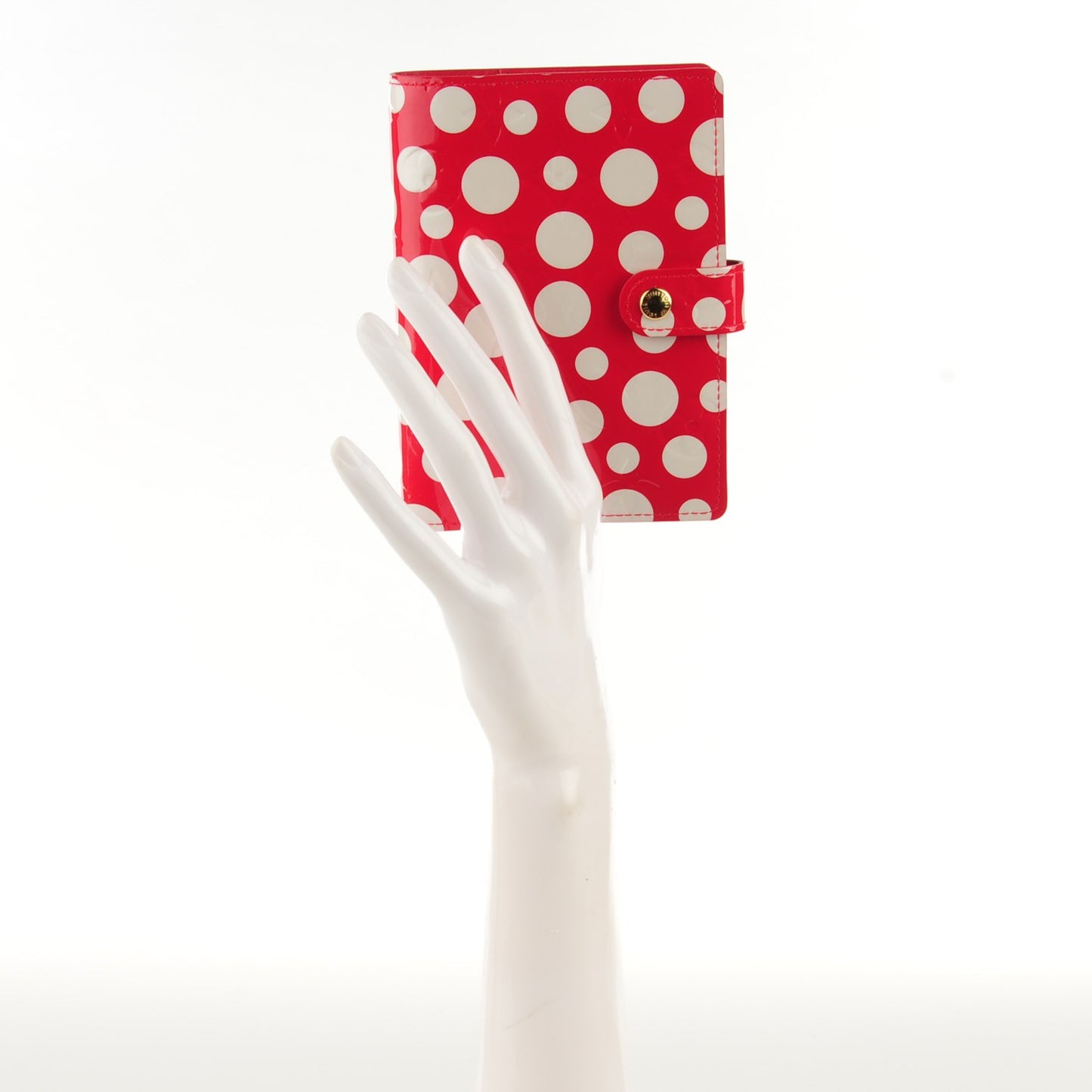Vernis Kusama Infinity Dots Small Ring Cover Agenda Red