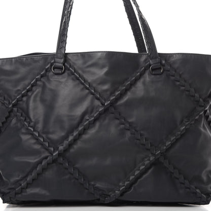 Bottega Veneta Calfskin Intrecciato Diamond Tote Ardoise 8 of 12