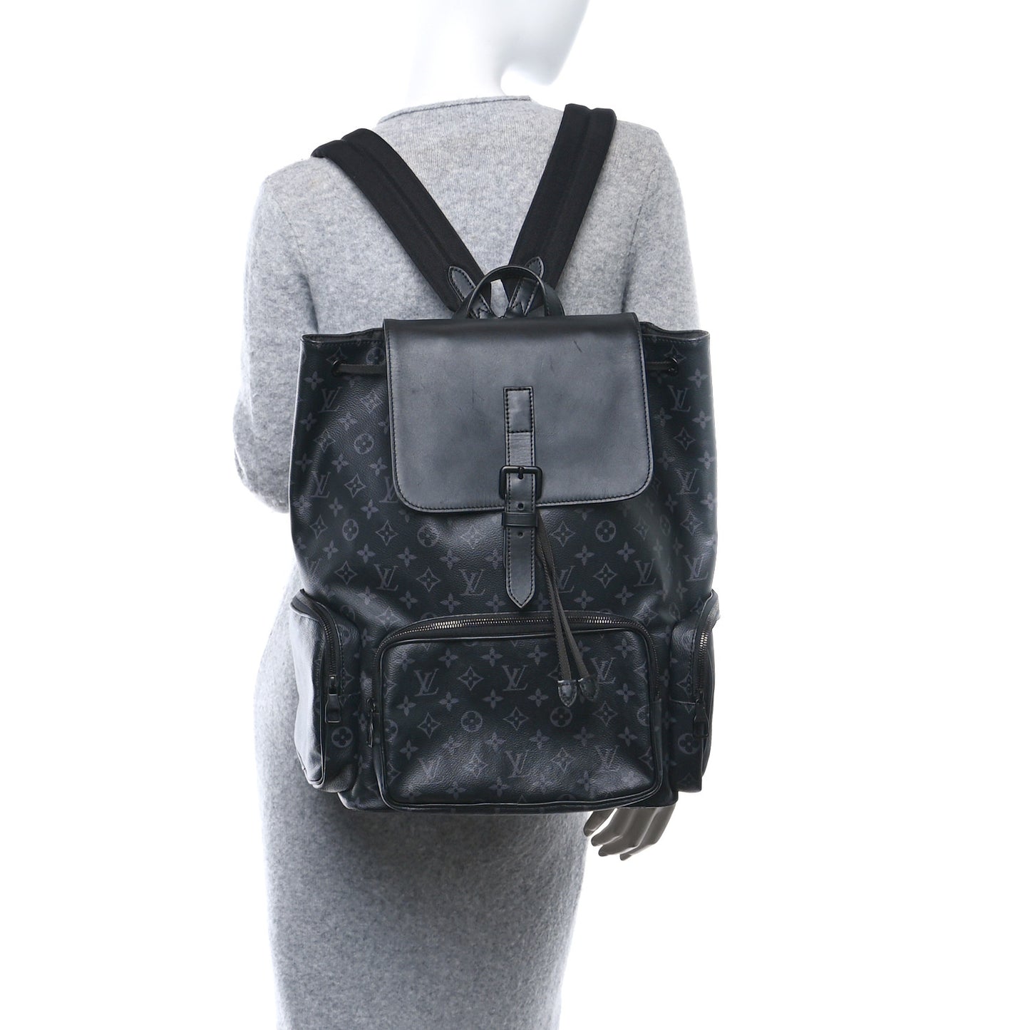 Monogram Eclipse Trio Backpack