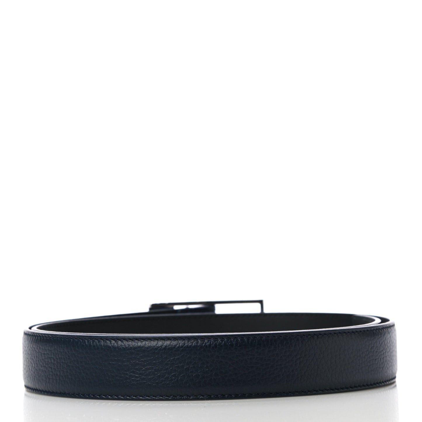 Calfskin Dior Homme Belt 95 38 Navy