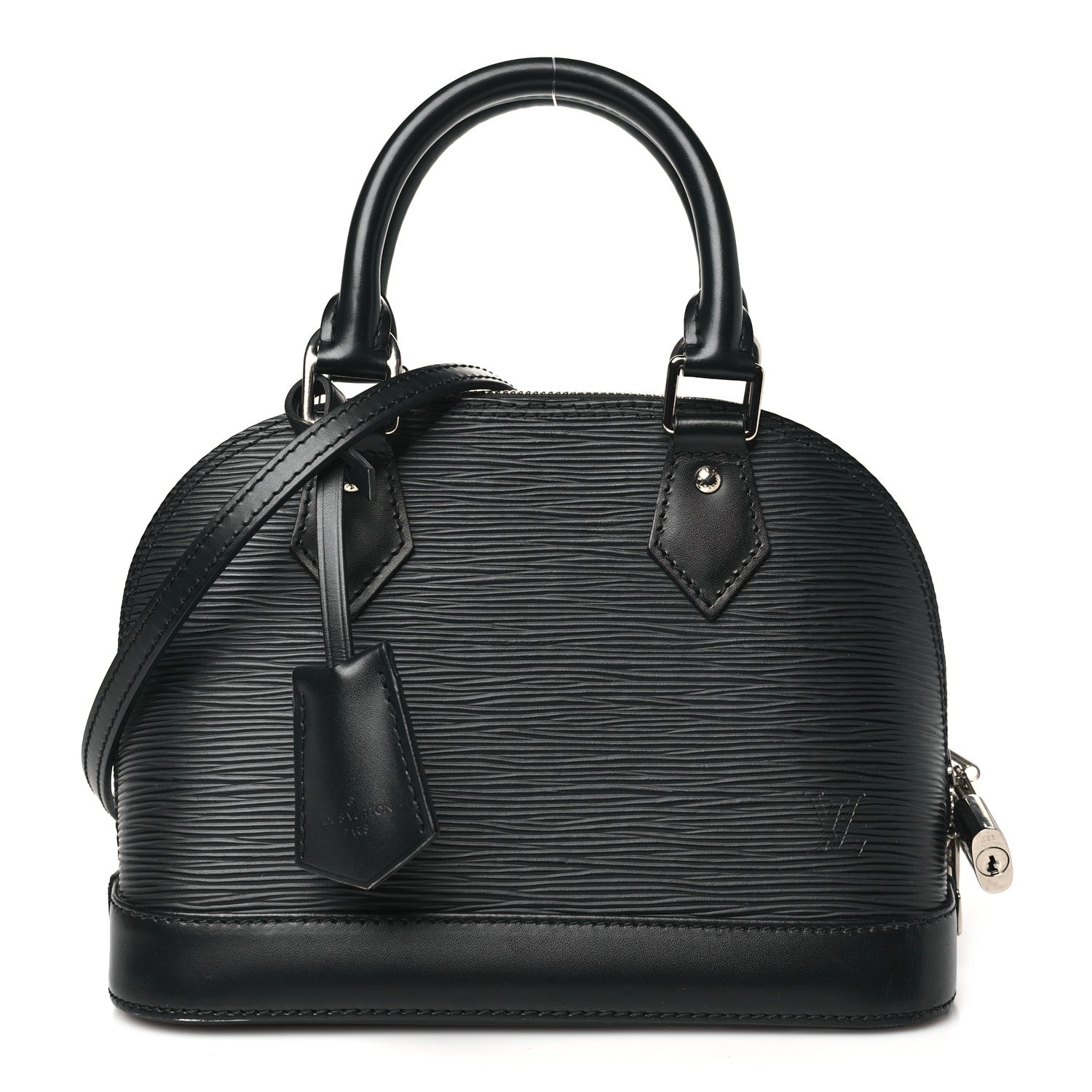 Louis Vuitton Epi Alma BB Black 1 of 9