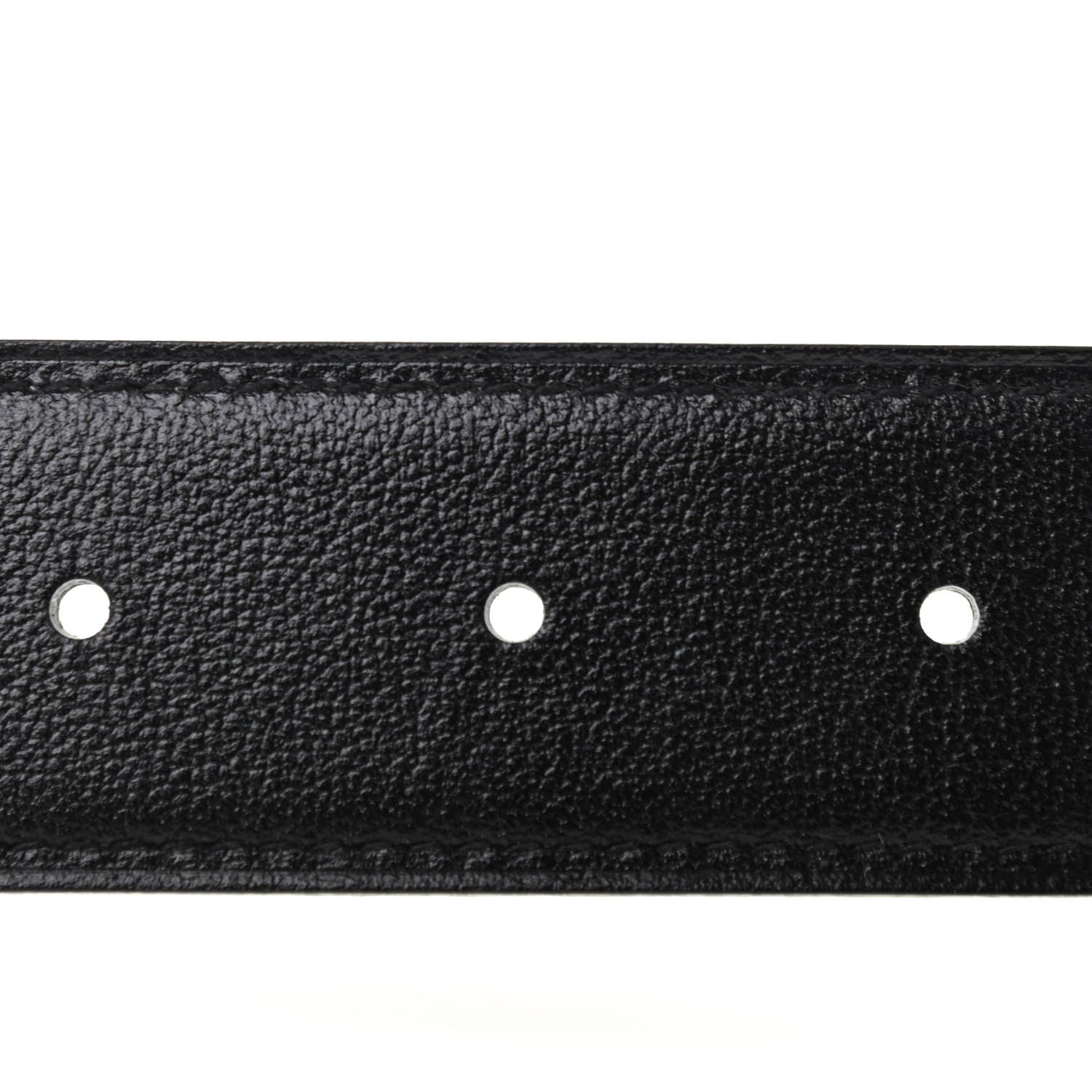 Hermes Box Togo 32mm Angora Belt 90 Black Etain 5 of 5