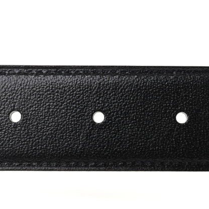 Hermes Box Togo 32mm Angora Belt 90 Black Etain 5 of 5