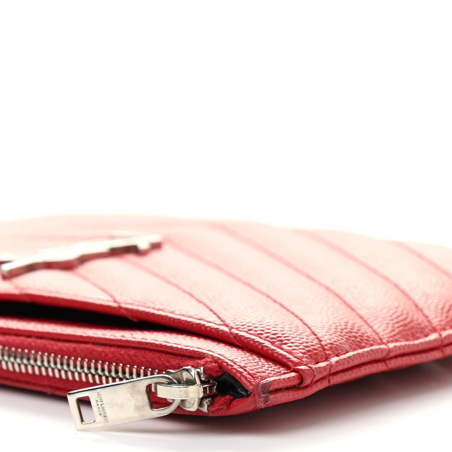 Grain De Poudre Chevron Monogram Bill Pouch Bandana Red