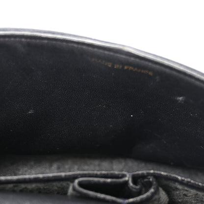 Chanel Lambskin Quilted Small Double Flap Navy 15 of 16